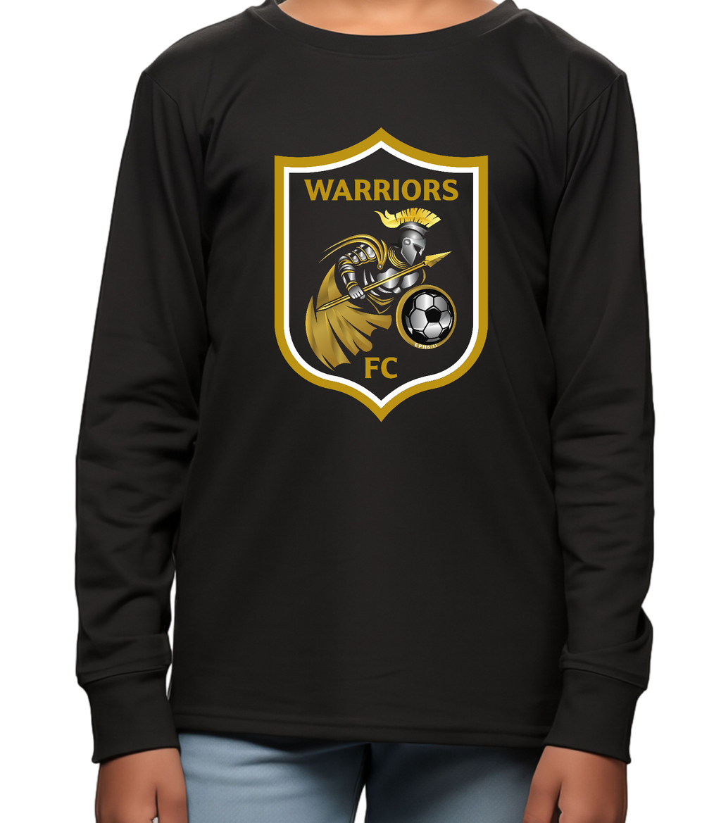 Youth Warriors FC - Full Logo - Long Sleeve Shirt