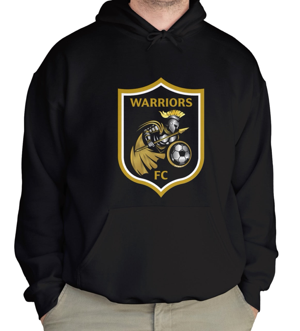 Warriors FC - Full Logo Hoodie - Heavy Blend™