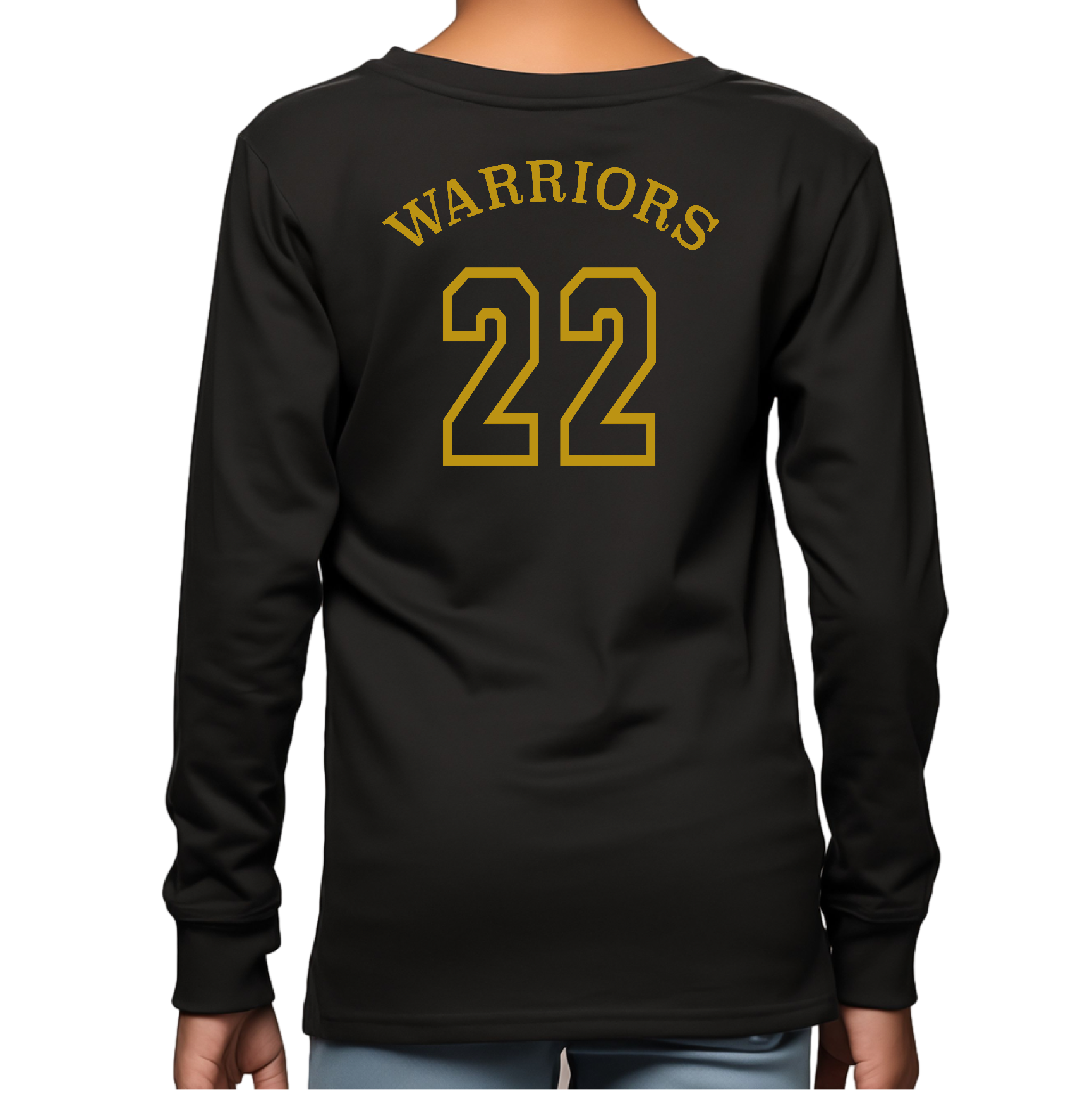 Youth Warriors FC - Full Logo - Long Sleeve Shirt