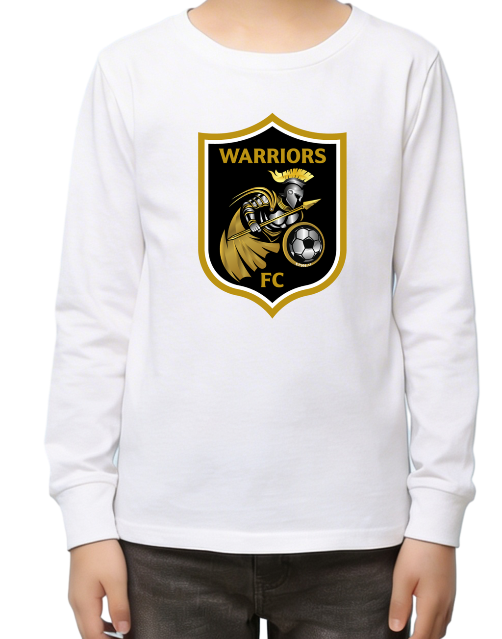 Youth Warriors FC - Full Logo Long Sleeve Shirt