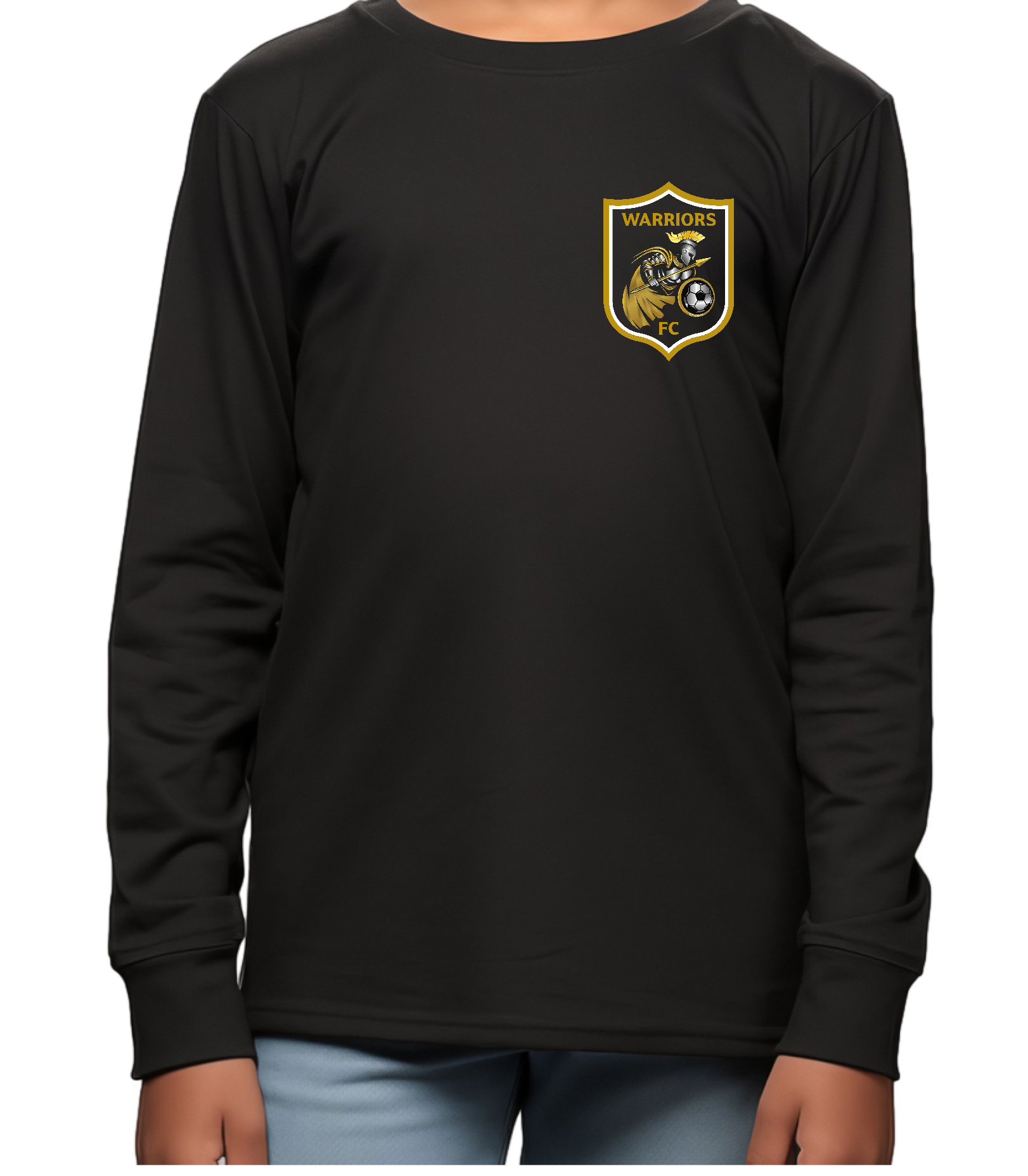 Youth Warriors FC - Pocket Logo - Long Sleeve Shirt